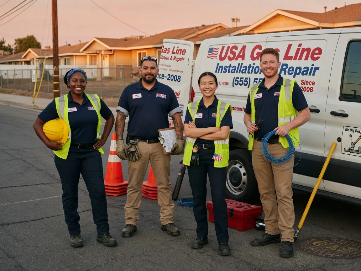 Gas Line Installation company in Mount Hermon, LA
